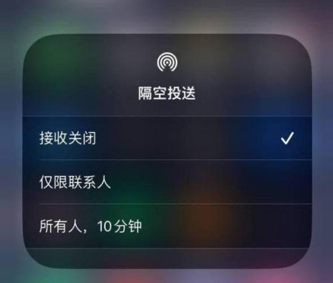 九寨沟苹果14维修分享iPhone 14 Pro如何开启隔空投送 